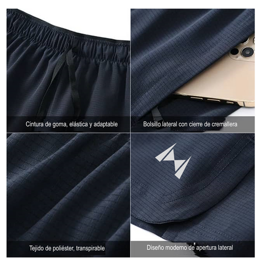 Pantalón corto deportivo Golden Premium