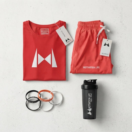 Conjunto Deportivo Mix All Red – Entrena, Muévete y Destaca