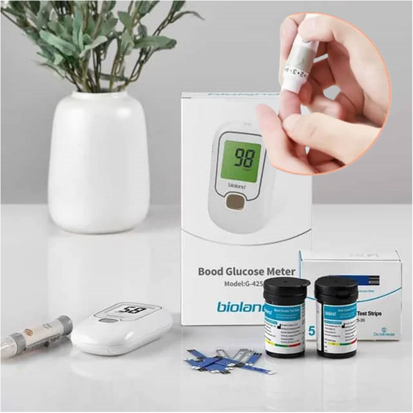 Glucómetro- Controla tu nivel de azúcar y la diabetes