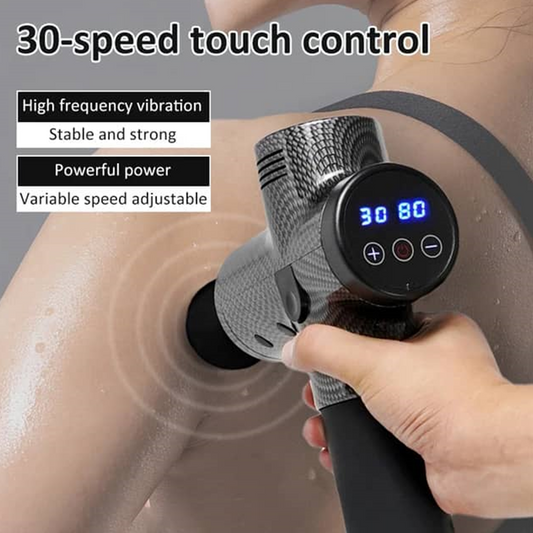 Pistola inteligente de masaje y relajación muscular