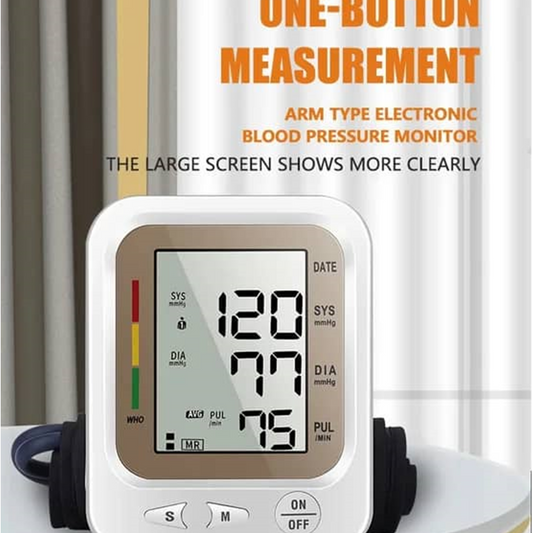 Tensiómetro digital de brazo con voz inteligente