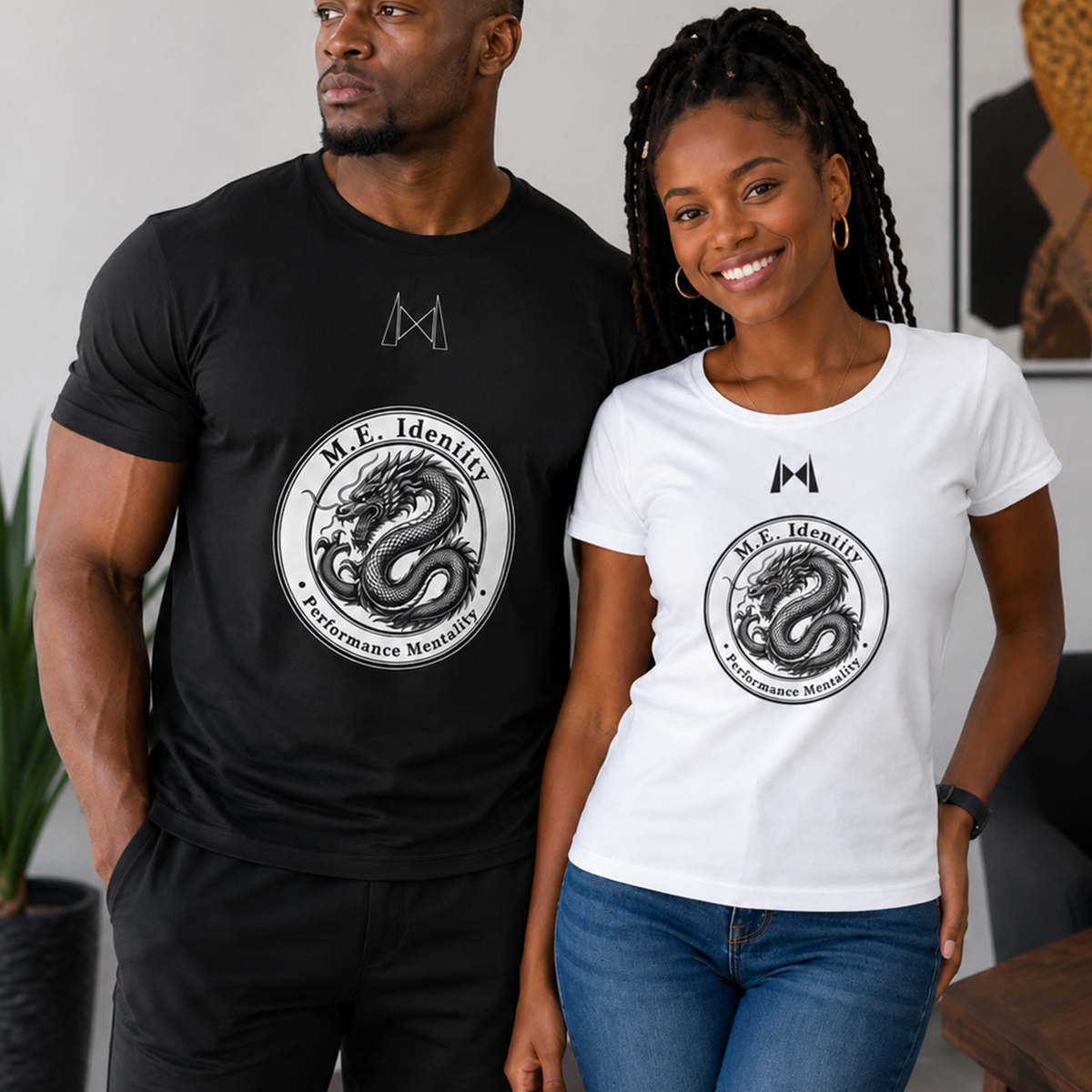 Camiseta Algodon  M.E. Identity – Performance Mentality