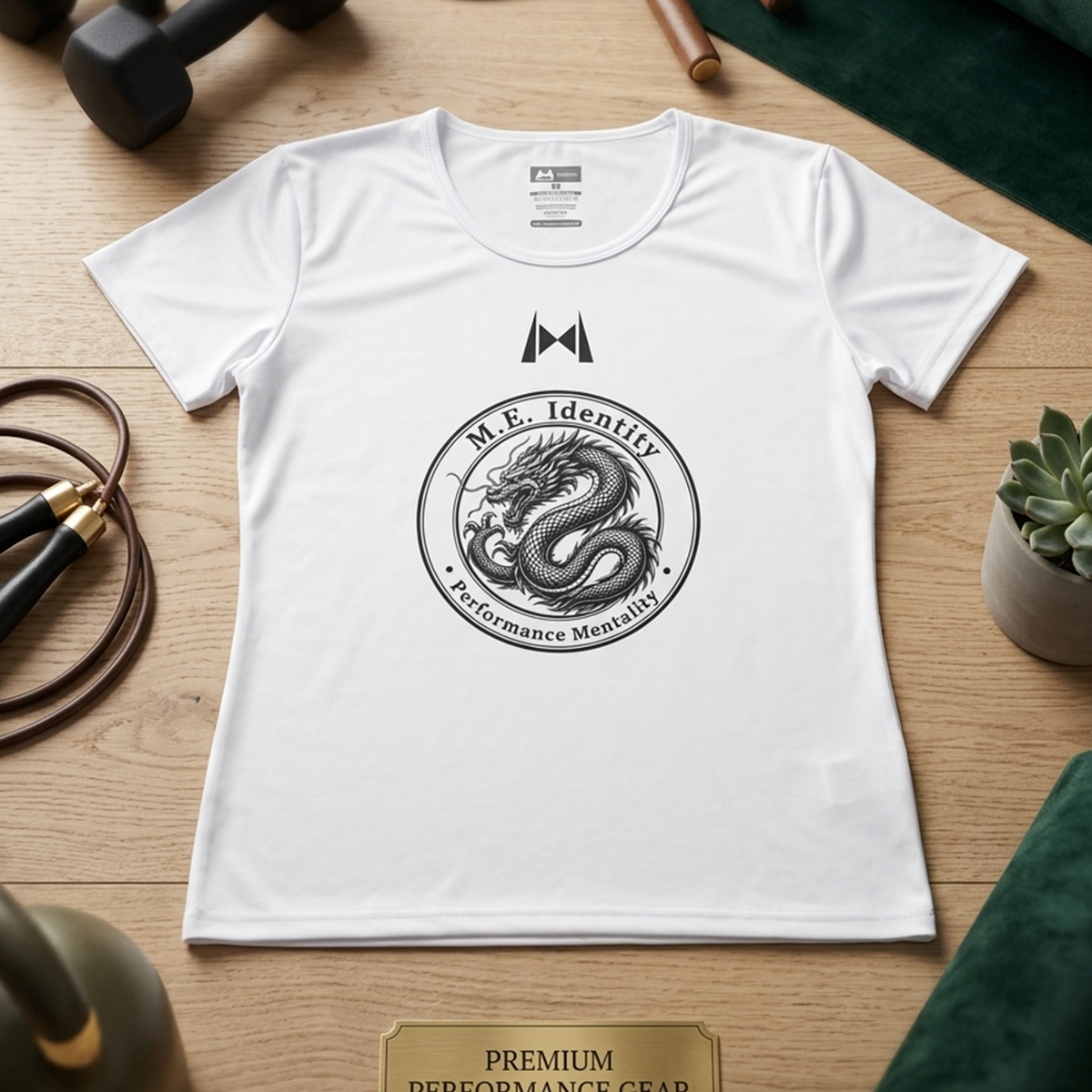Camiseta Algodon  M.E. Identity – Performance Mentality