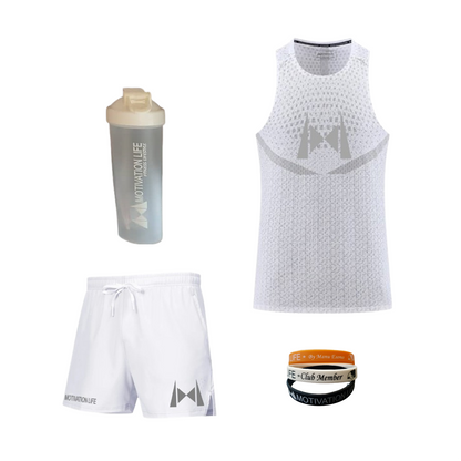 Conjunto Deportivo Golden Star All White