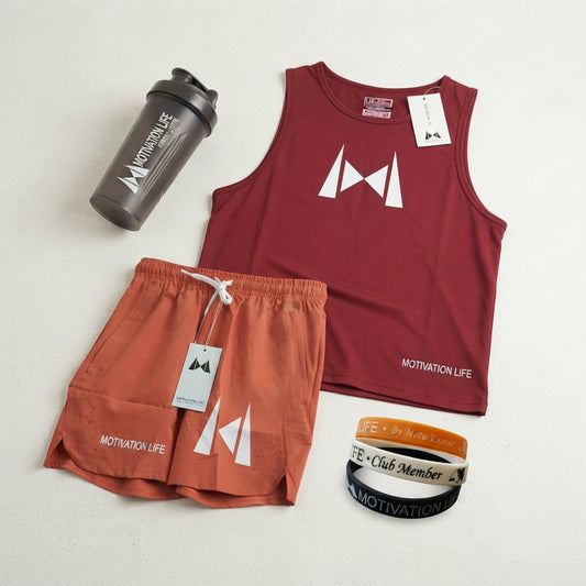 Conjunto Deportivo Mix All Red – Entrena, Muévete y Destaca