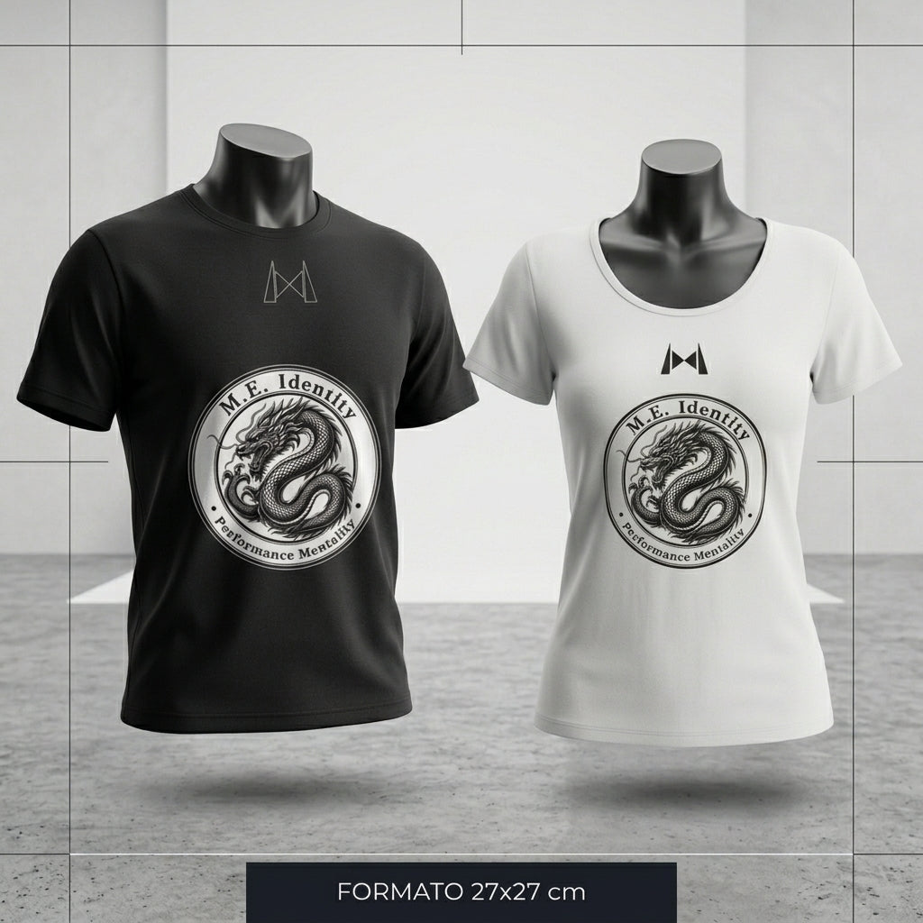 Camiseta Algodon  M.E. Identity – Performance Mentality
