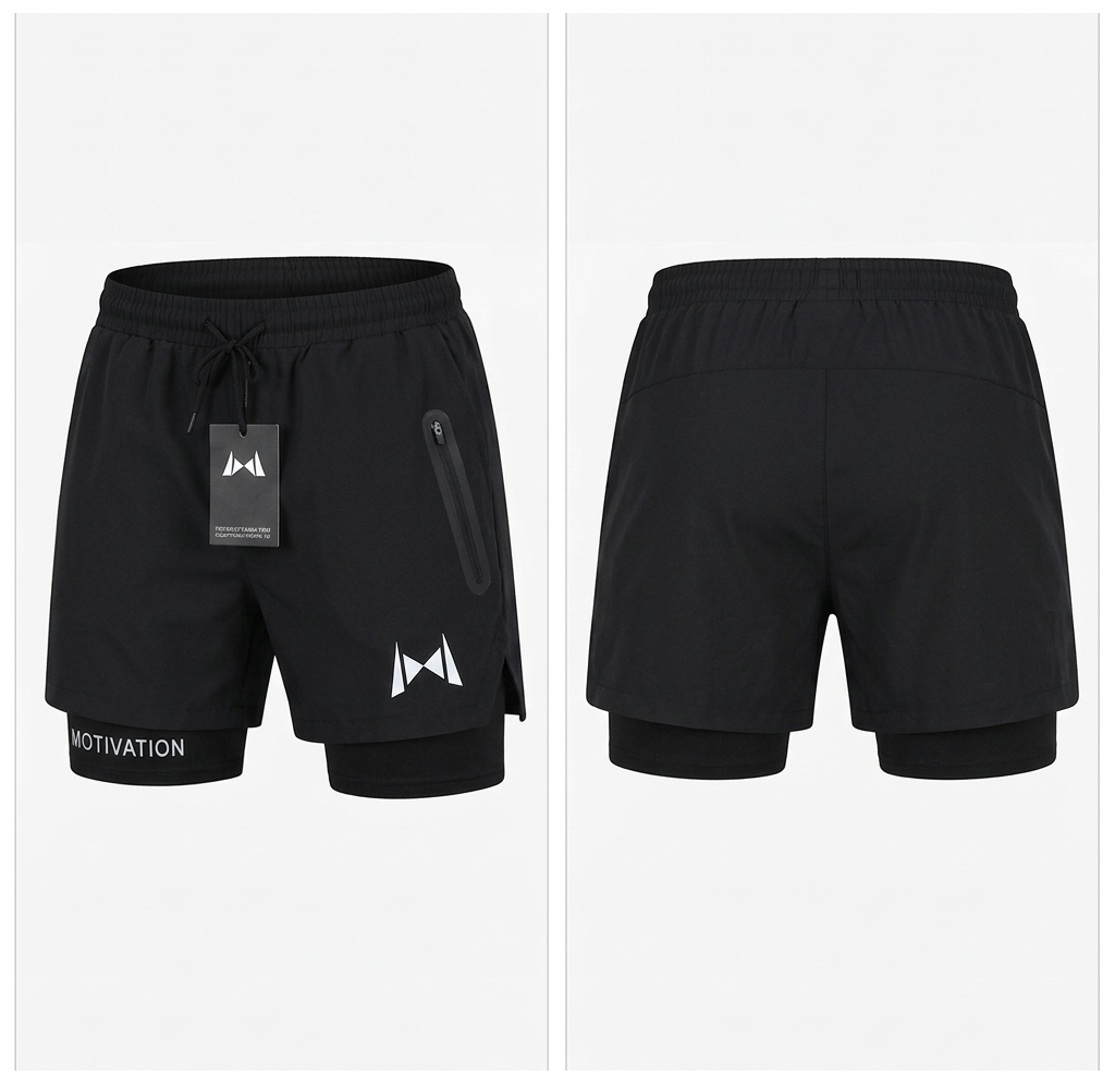 Pantalón Deportivo Golden Leg con Malla de Compresión Integrada